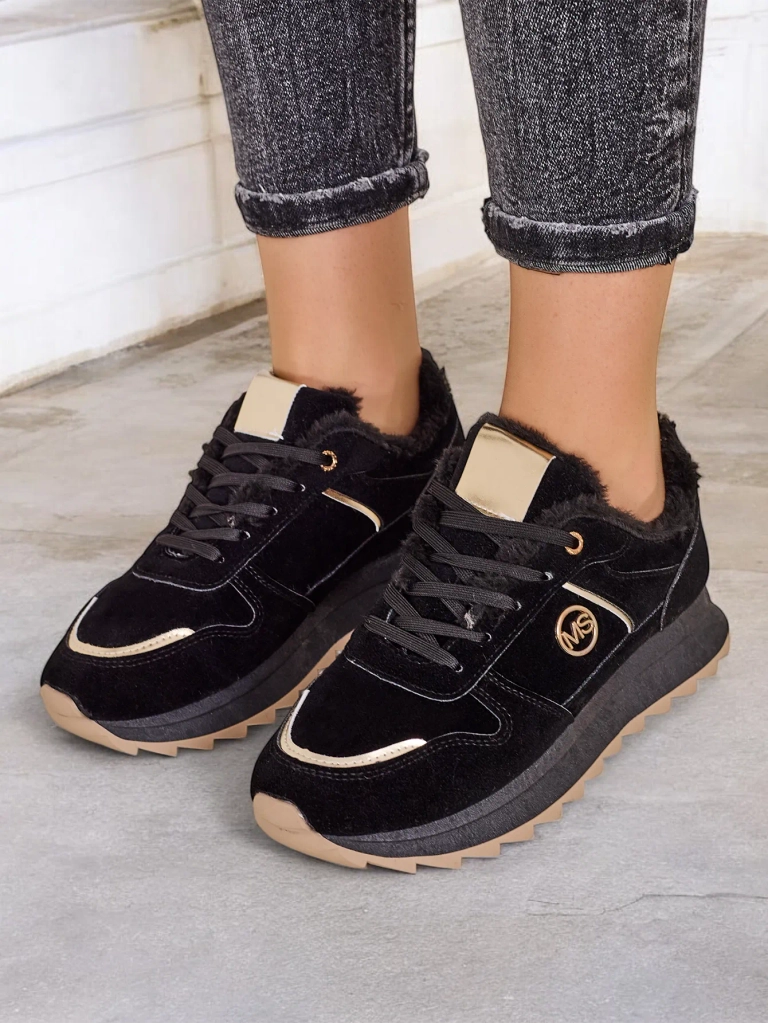 Royalfashion Утепленные женские кроссовки с мехом Борис