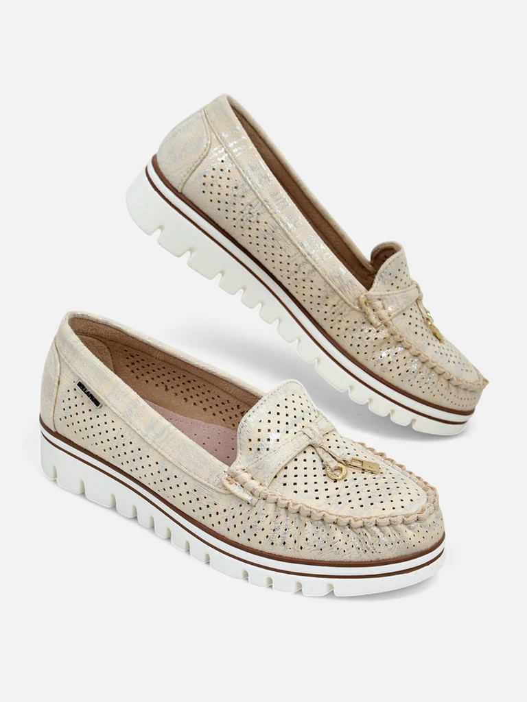 Royalfashion Women's perforated moccasins Elissas