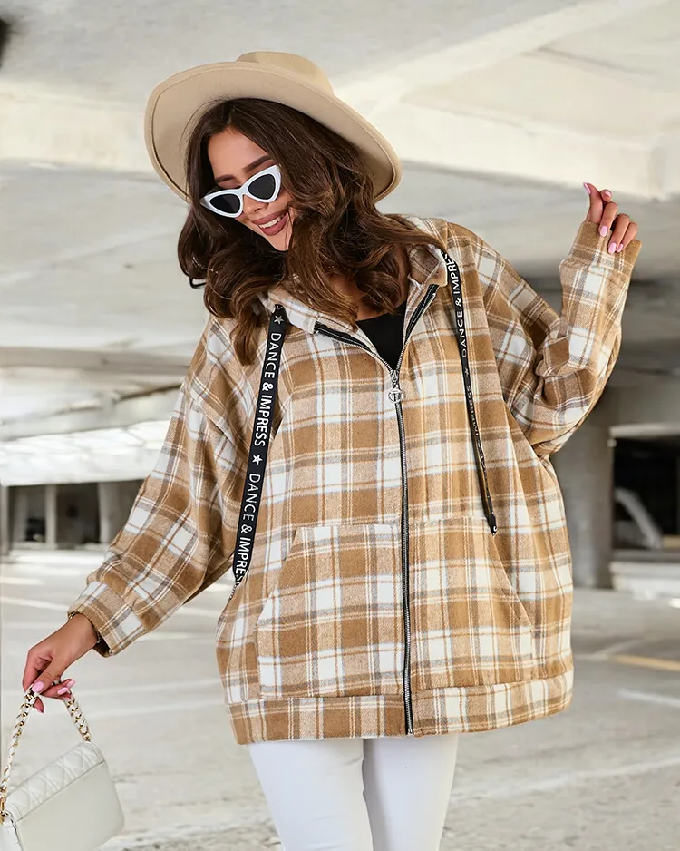 Royalfashion Women's Shirt Type Coat