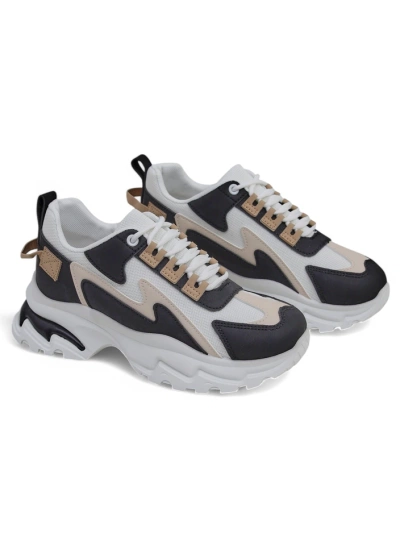 Royalfashion Women's Sneakers with a thicker sole Alenos