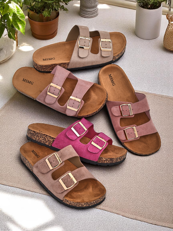 Royalfashion Sieviešu sandalēm ar sprādzēm Foumy