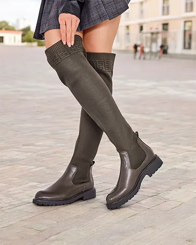 Royalfashion Sieviešu ieliekamās zābaki Bifonus