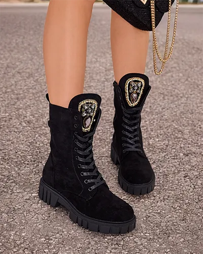 Royalfashion Women's Suboo tall bagger boots