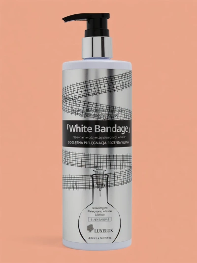 Luxelux White Bandage Spīdumu uzlabojošs matu kondicionieris 400 ml