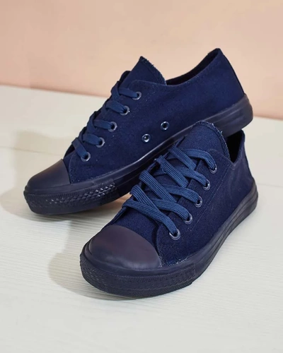 Royalfashion Tirim lace-up children's sneakers