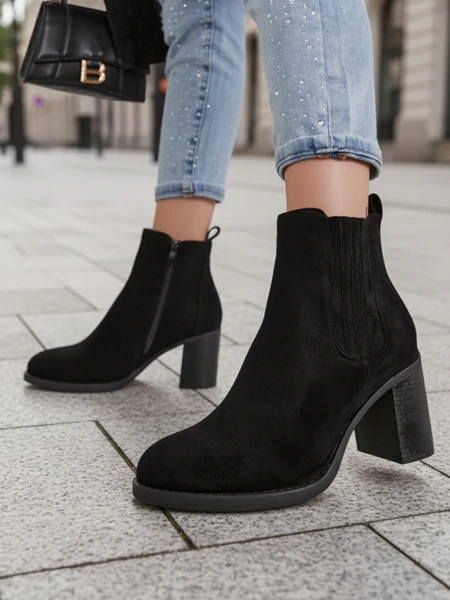 Aurelia Classic Women's Heeled Ankle Boots