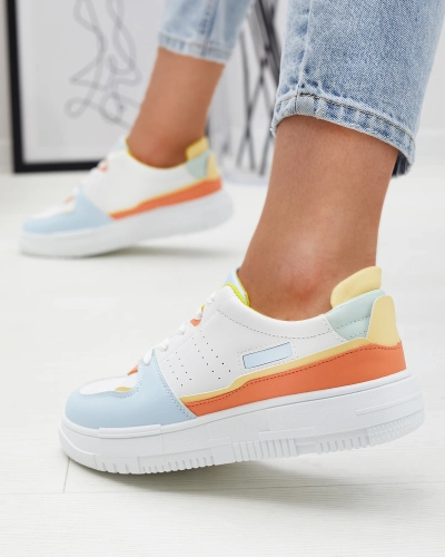 Colorful women's sports sneakers Hellar - Footwear