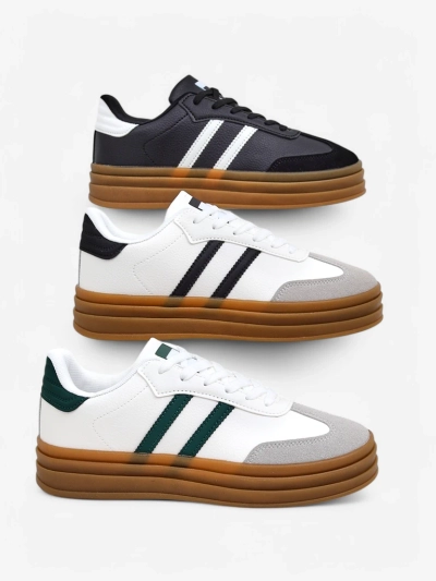 Royalfashion Women's Sport Sneakers with Rubber Sole Allexx