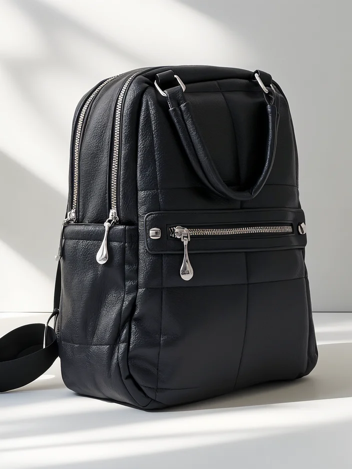 Royalfashion Sieviešu ekoloģiskās ādas mugursoma