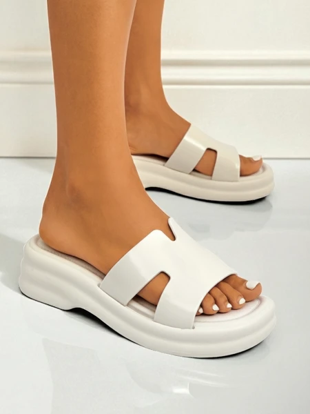 Royalfashion Women's Thick-Soled Flip-Flops Nova Gloss