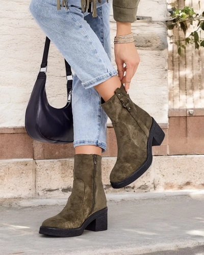 Royalfashion Sieviešu mazuļzābaki uz stieņa Boron