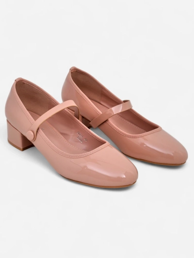 Lavish Royalfashion Damskie czółenka na niskim obcasie Omagga