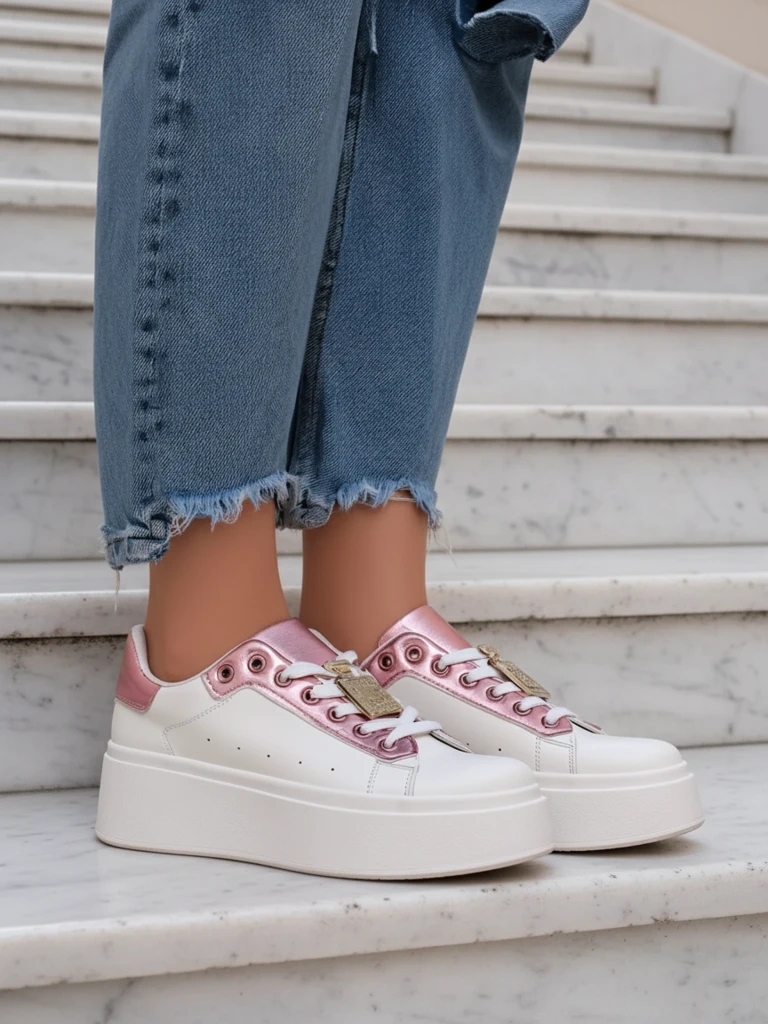 Moderna Eleganza Zlatna Ženska Obuća