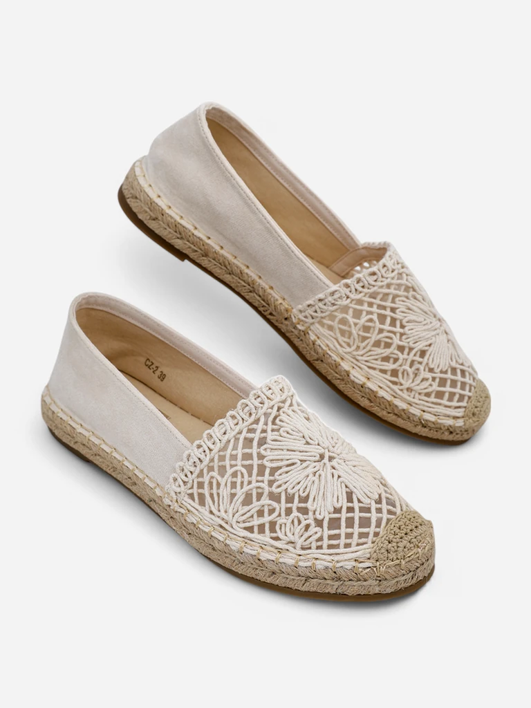 Royalfashion Women's perforated espadrilles Verela