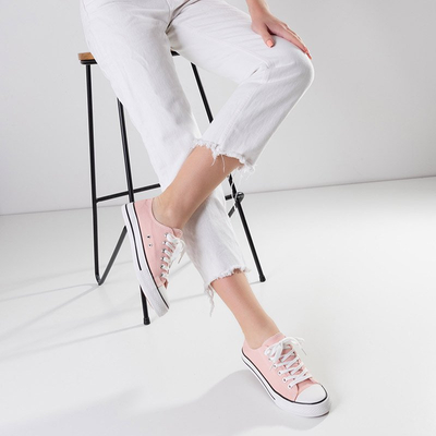 Розовые женские кеды Gabrela