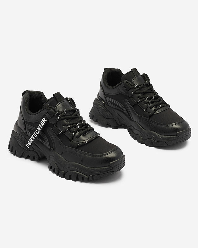 Melni sieviešu sporta apavi Evilpo- Footwear