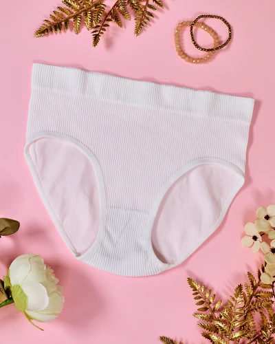 Royalfashion Women's ribbed briefs PLUS SIZE