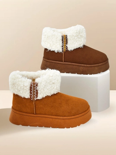 Женские зимние ботинки Royalfashion с мехом Rovvoy