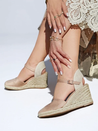 Royalfashion Sieviešu espadrilles Mosintale uz papēža