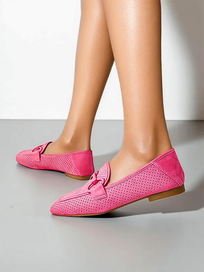 Royalfashion Perforated women's moccasins Laamba