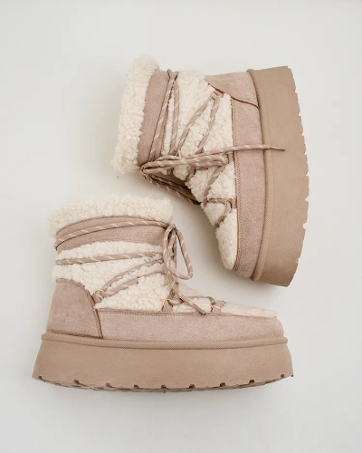 Royalfashion Women's lace-up snow boots Evonie