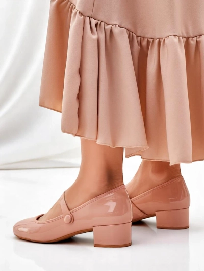 Royalfashion Women's Low-Heeled Pumps Omagga