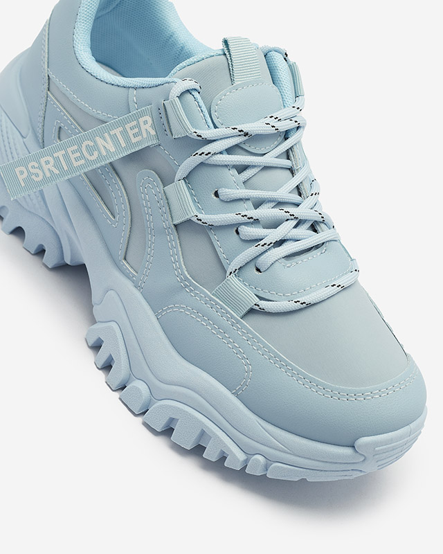 Синие женские кроссовки спортивная обувь Evilpo- Footwear