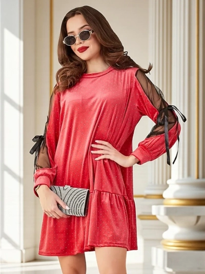 Royalfashion Women's Velvet Dress