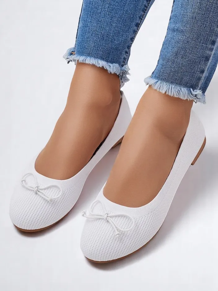 Royalfashion Women's Fabric Ballerinas Magger