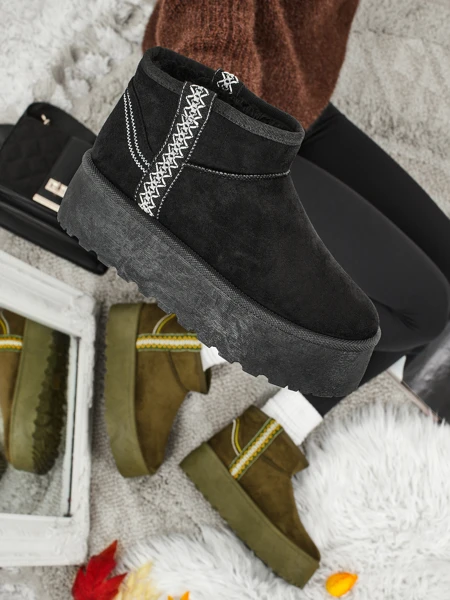 Short women's snow boots Althea