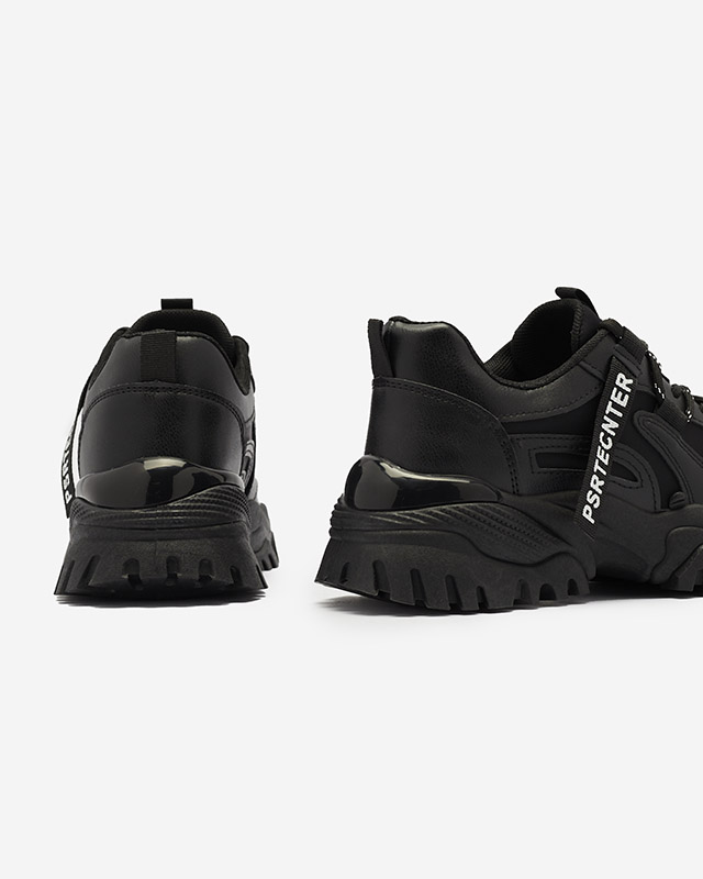 Melni sieviešu sporta apavi Evilpo- Footwear