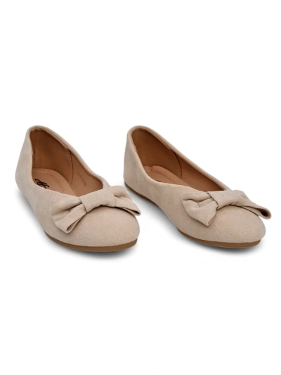 Royalfashion Women's ballerinas with a bow Abroes