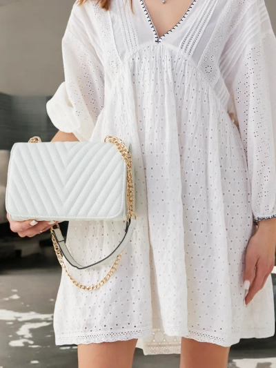 Royalfashion Стеганая маленькая женская сумка из эко-кожи