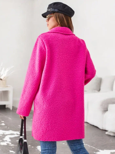 Royalfashion Women's coat resembling sheepskin