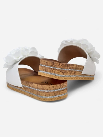 Royalfashion Sieviešu čības ar ziediem Focce