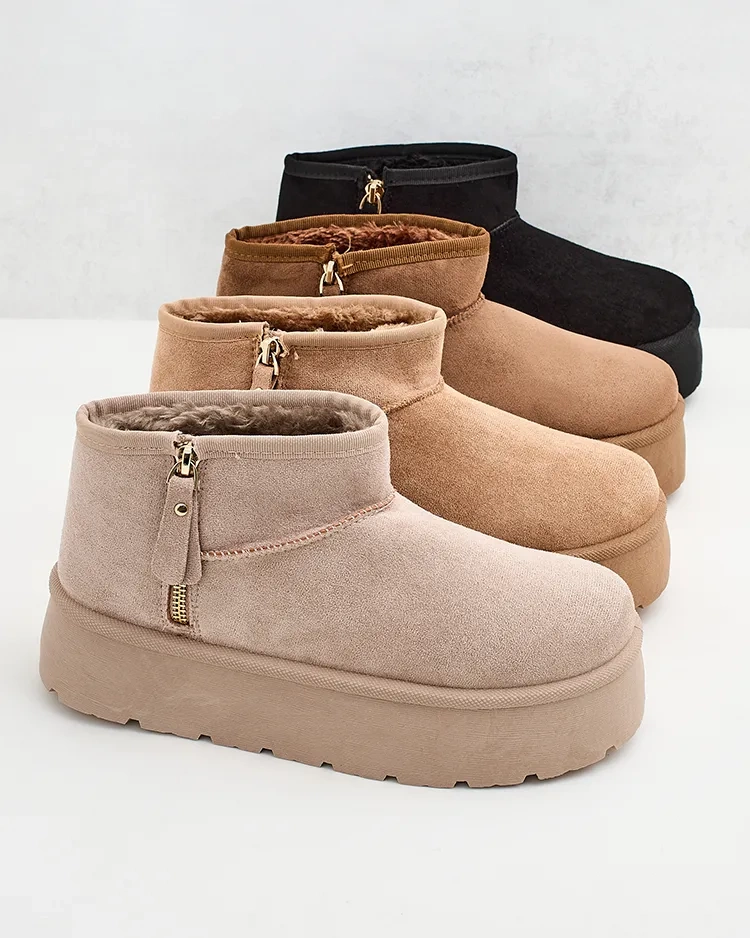Royalfashion Women's platform snow boots a'la Delgadi