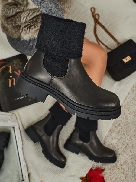 Moteriški eko odos botiljonai su kailiuku Kesy