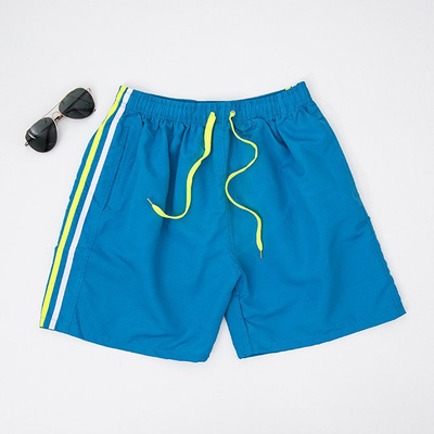 Men's blue shorts - Clothing