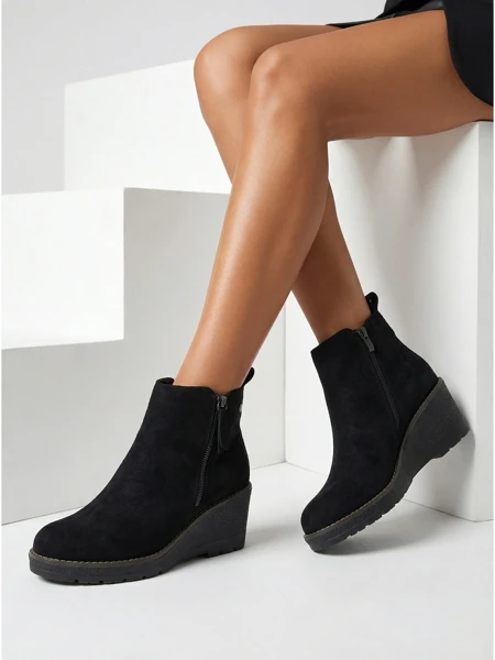 Zarrico Women's Wedge Ankle Boots