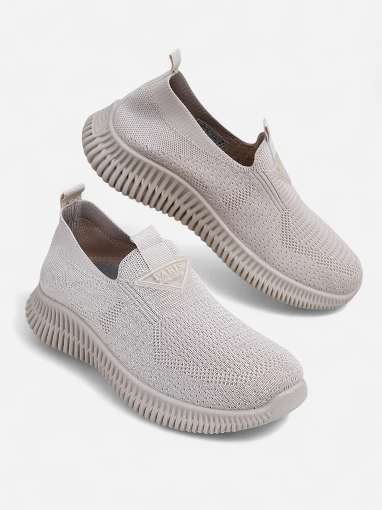 Royalfashion Женские тканевые спортивные слипоны Serra