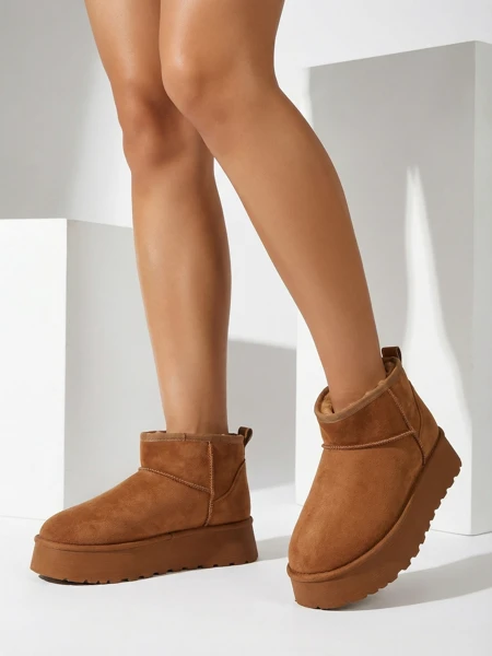 Royalfashion Короткие обувь, напоминающие женские зимние сапоги Fortesse