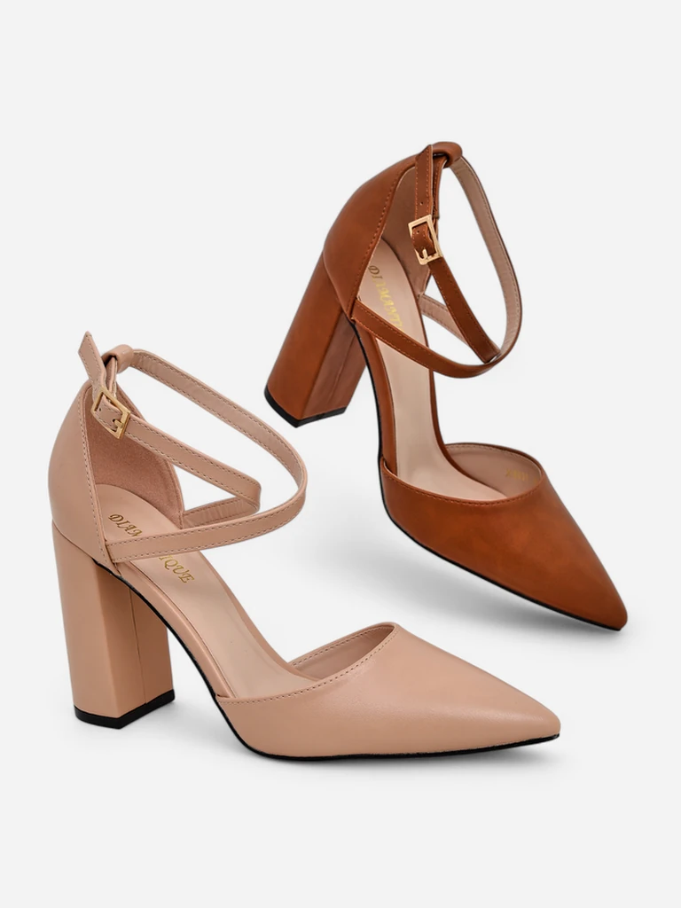 Royalfashion Sieviešu papēži ar krusteniskām siksnām Eurolias