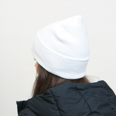 White women's beanie hat - Accessories