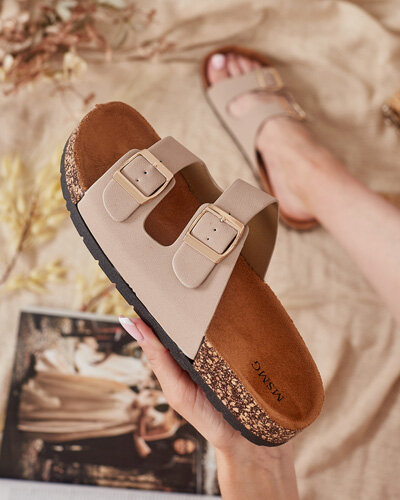 Royalfashion Women's Ottoma flat sole flip-flops