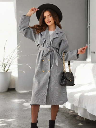 Royalfashion Long women's coat