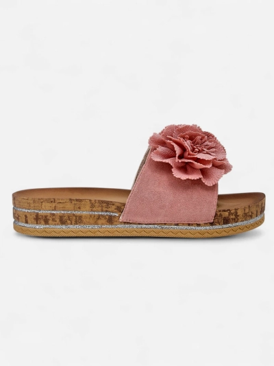 Женские сандалии Royalfashion с цветами Focce