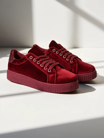 Royalfashion Sieviešu Sneakers a'la Velvet Mixose