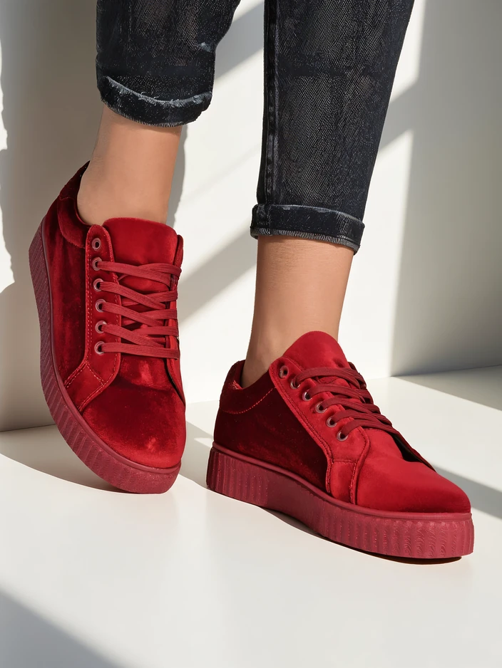 Royalfashion Sieviešu Sneakers a'la Velvet Mixose