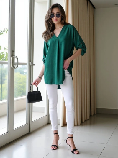 Royalfashion Long women's oversized shirt