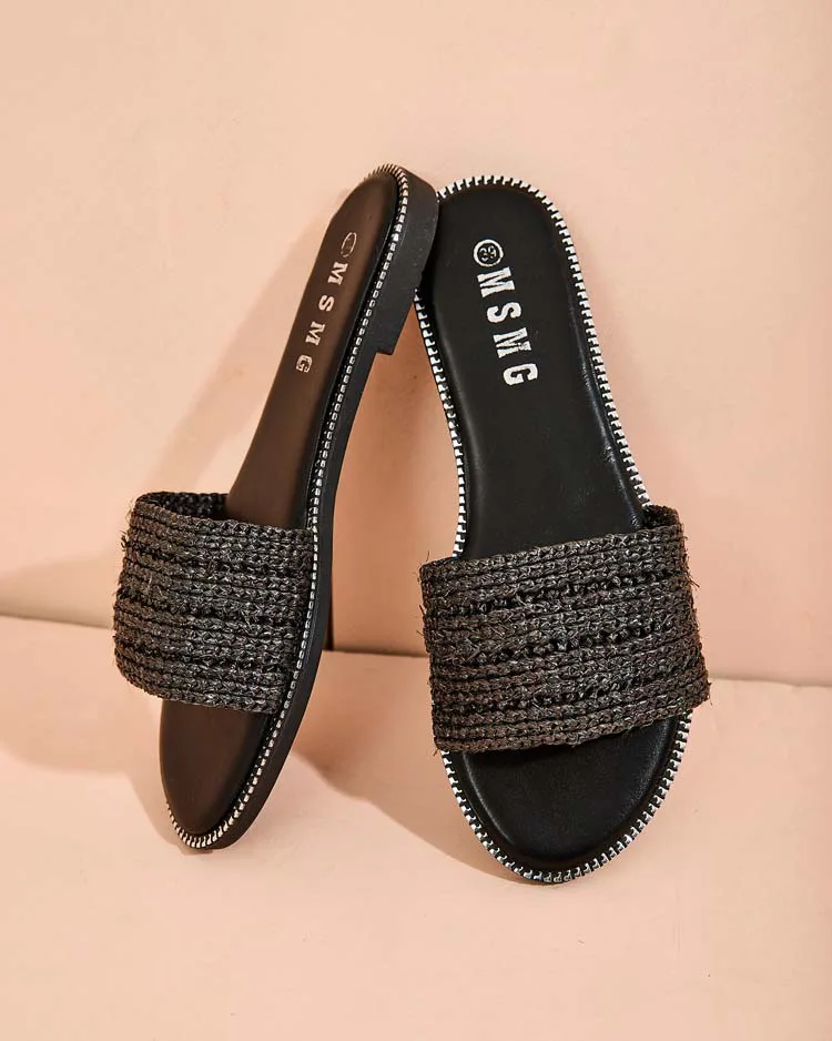 Royalfashion Женские шлепанцы на плоской подошве Bofira